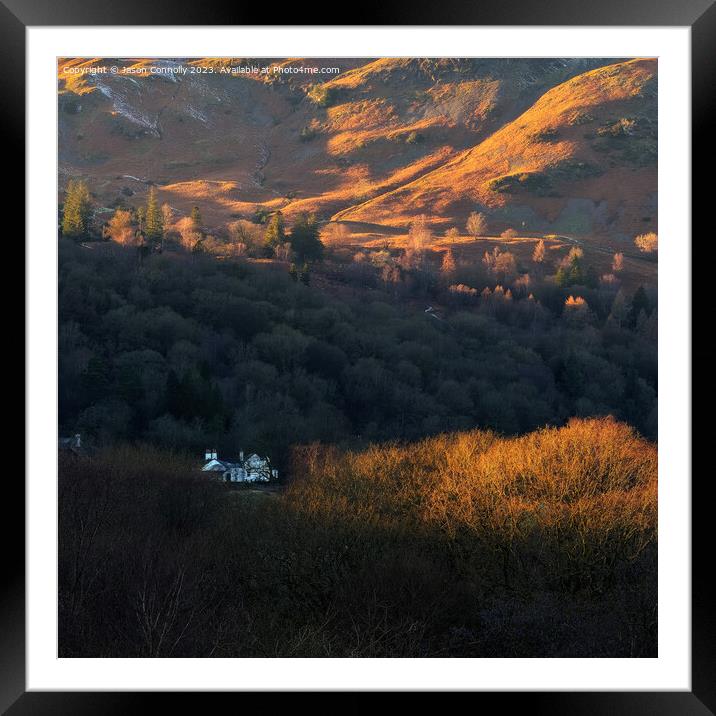 Grasmere Light Framed Mounted Print by Jason Connolly