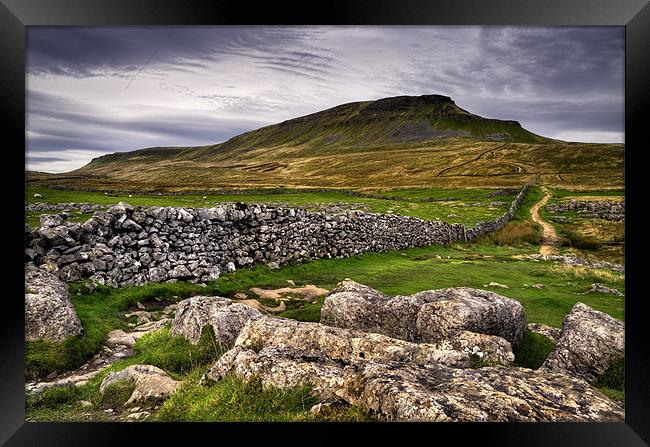 PenY-Ghent, Yorkshire Dales Framed Print by Jason Connolly