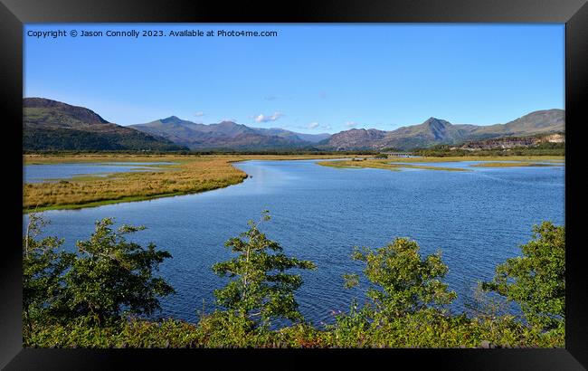 Welsh Mountain Views. Framed Print by Jason Connolly