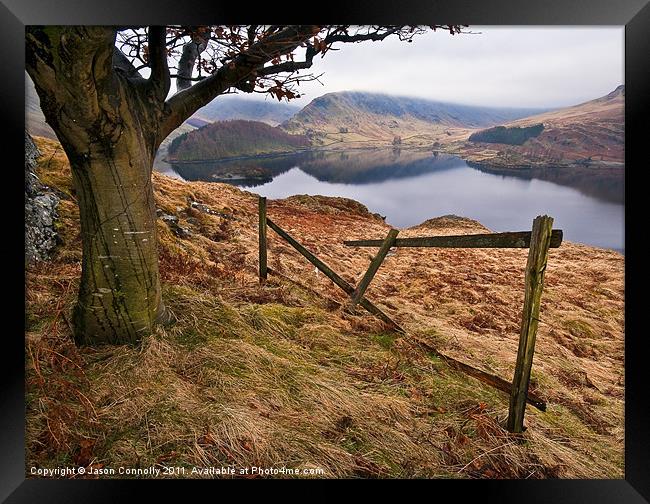 Haweswater Views Framed Print by Jason Connolly