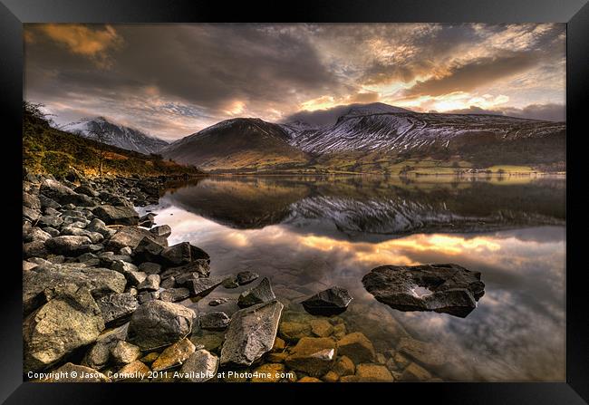 Wast Water, Lake District Framed Print by Jason Connolly