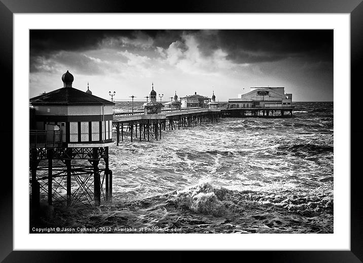 The North Pier, Blackpool Framed Mounted Print by Jason Connolly