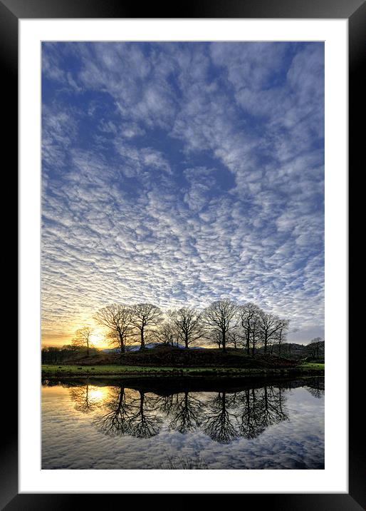 River Brathay Framed Mounted Print by Jason Connolly