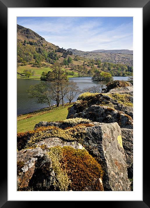 Rydal Views Framed Mounted Print by Jason Connolly