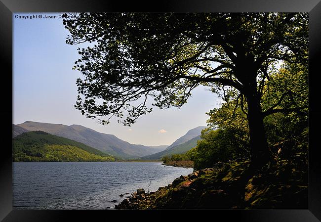 Sheltered At Ennerdale Framed Print by Jason Connolly