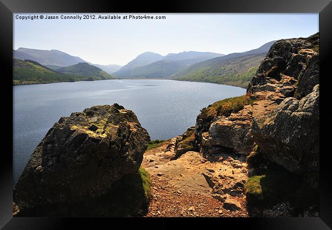 Ennerdale From Anglers Crag Framed Print by Jason Connolly