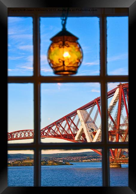 The Forth Rail Bridge Framed Print by Jason Connolly