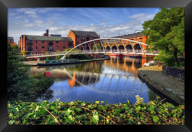 Castlefield, Manchester Framed Print by Jason Connolly