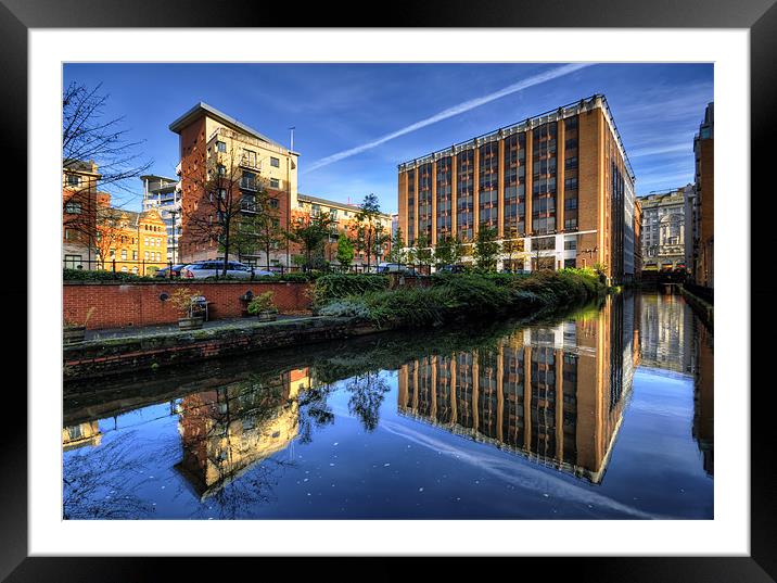 Rochdale Canal, manchester Framed Mounted Print by Jason Connolly