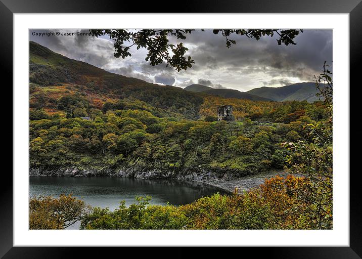 Dolbadarn castle, Wales Framed Mounted Print by Jason Connolly