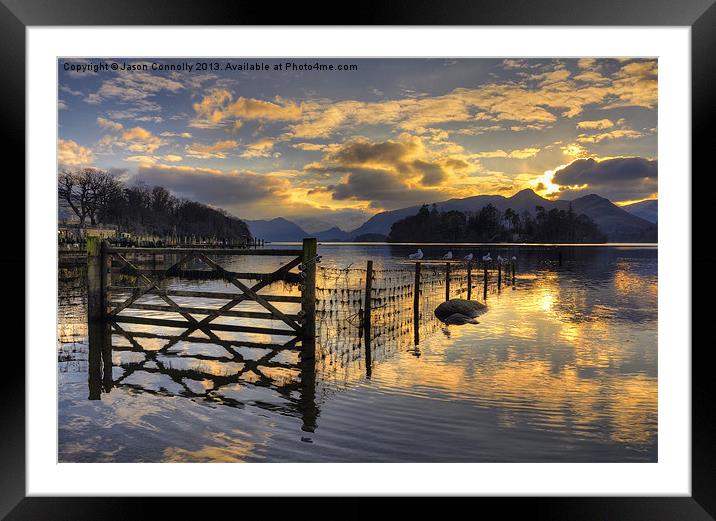 Derwentwater Dreams Framed Mounted Print by Jason Connolly