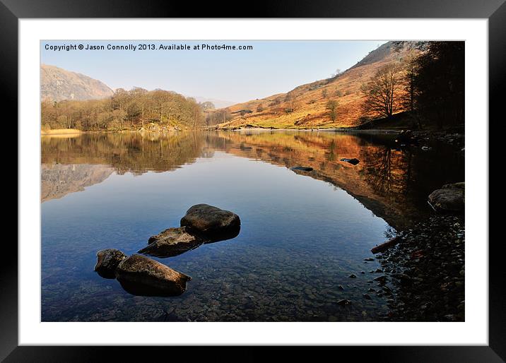 Grasmere Delights Framed Mounted Print by Jason Connolly