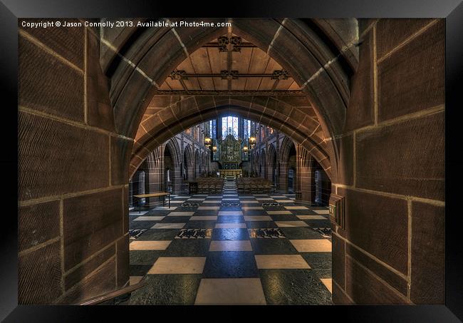 Lady Chapel, Liverpool Framed Print by Jason Connolly