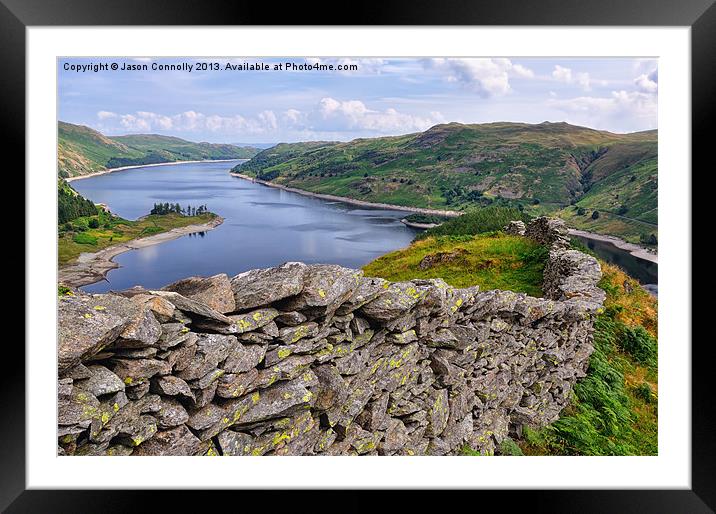 Haweswater Framed Mounted Print by Jason Connolly
