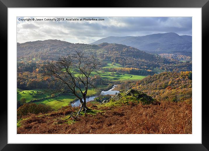 Cumbrian Views Framed Mounted Print by Jason Connolly