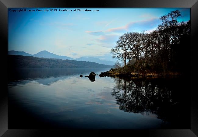 Coniston Framed Print by Jason Connolly