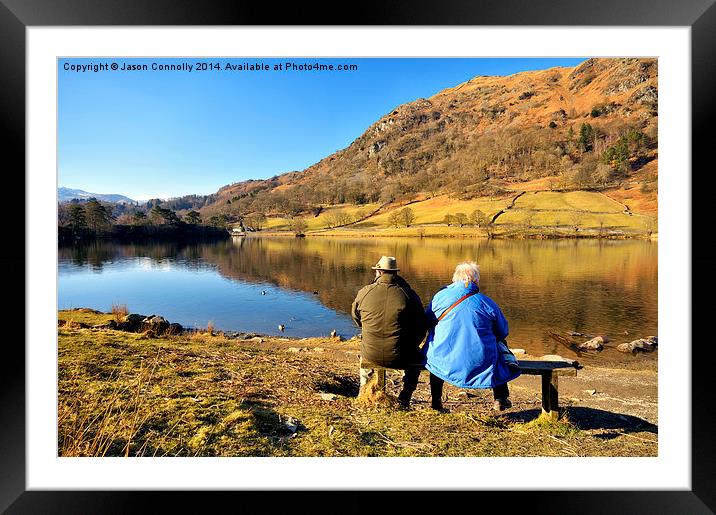 Rydalwater Cumbria Framed Mounted Print by Jason Connolly