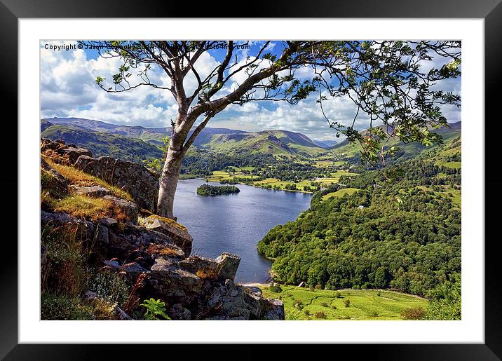 Grasmere Views Framed Mounted Print by Jason Connolly