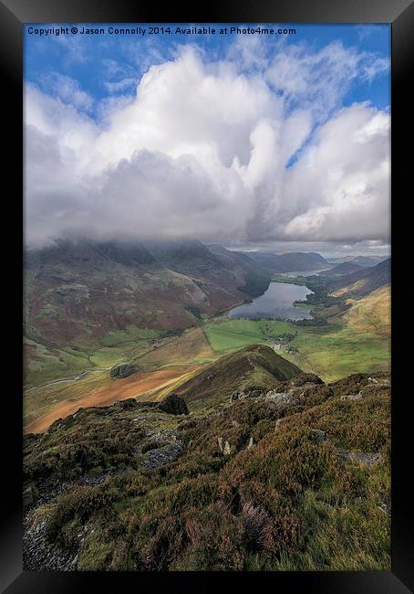  Fleetwith Pike Views Framed Print by Jason Connolly