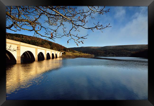   Ashopton Viaduct Framed Print by Jason Connolly