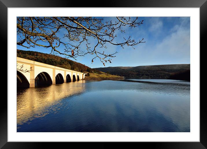   Ashopton Viaduct Framed Mounted Print by Jason Connolly