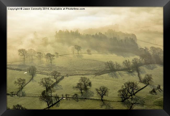  The Valley Of Mist Framed Print by Jason Connolly