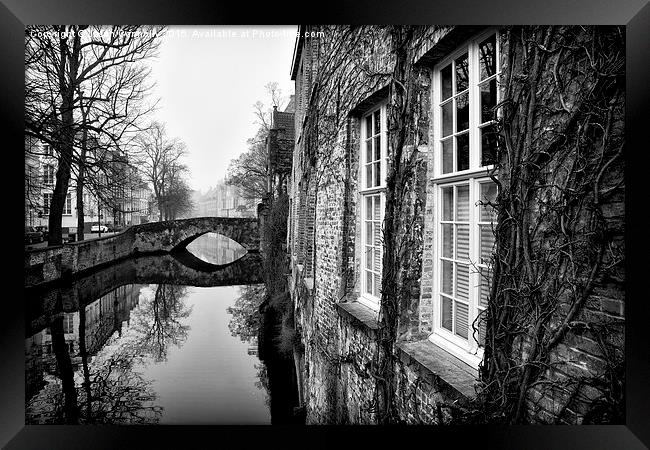  Bruges, Belgium Framed Print by Jason Connolly