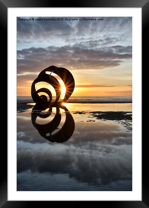  Mary's Shell, Cleveleys Framed Mounted Print by Jason Connolly