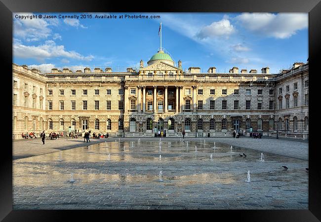  Somerset House, London Framed Print by Jason Connolly