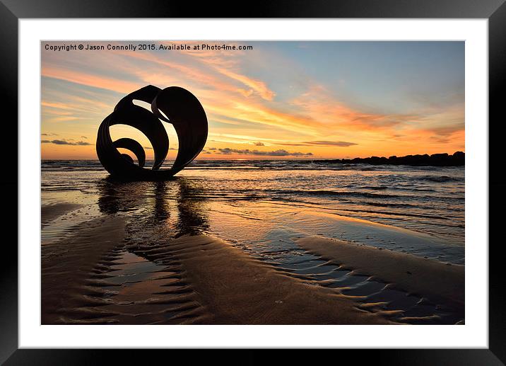  Mary's Shell, Cleveleys Framed Mounted Print by Jason Connolly