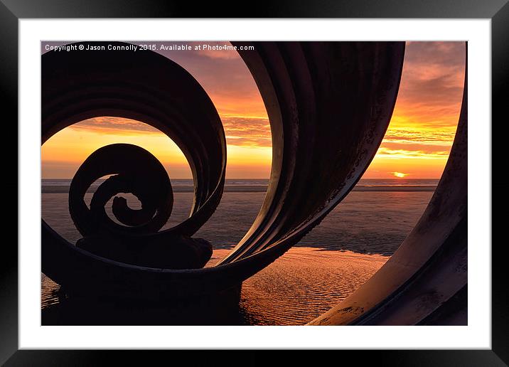  Marys Shell, Cleveleys Framed Mounted Print by Jason Connolly