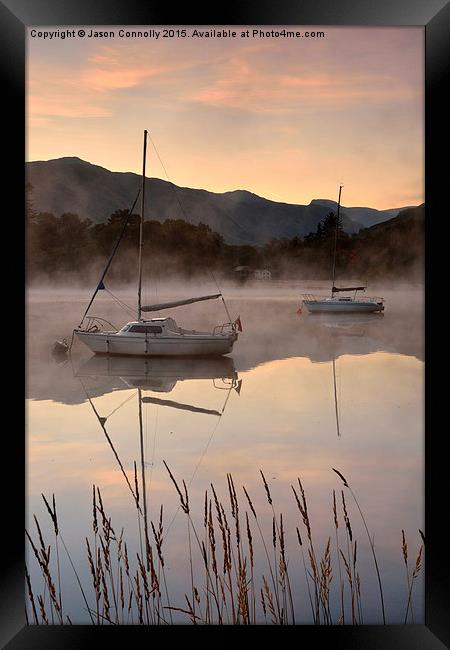  Ullswater Sunrise Framed Print by Jason Connolly