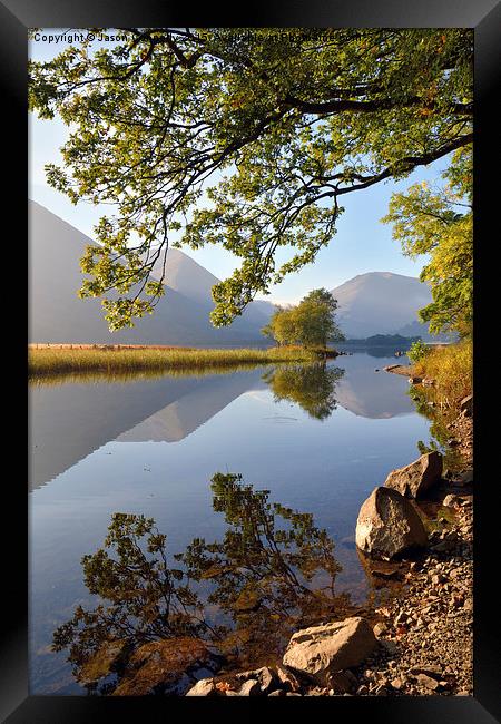  Brotherswater Framed Print by Jason Connolly