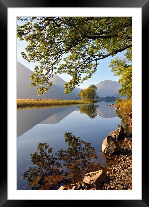  Brotherswater Framed Mounted Print by Jason Connolly