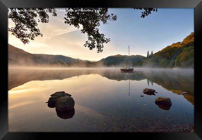  Ullswater Reflections Framed Print by Jason Connolly