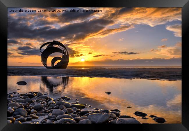 Mary's Shell, Cleveleys Framed Print by Jason Connolly