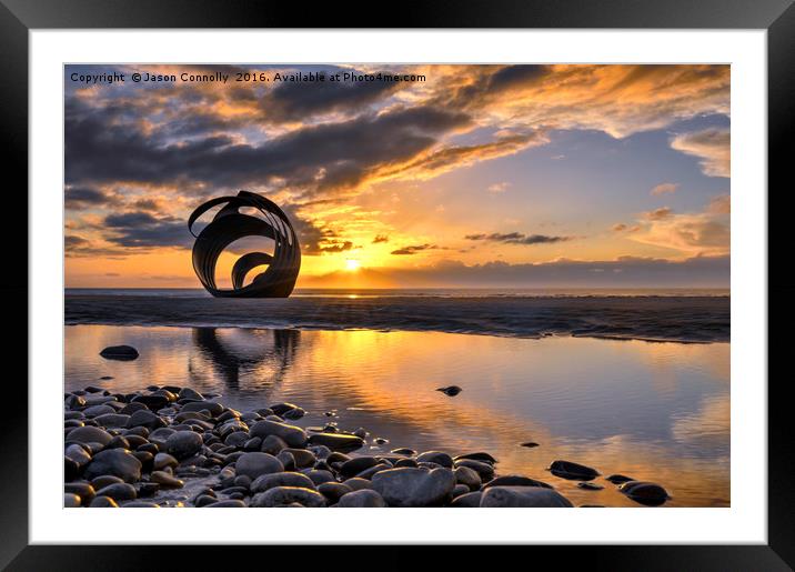 Mary's Shell, Cleveleys Framed Mounted Print by Jason Connolly