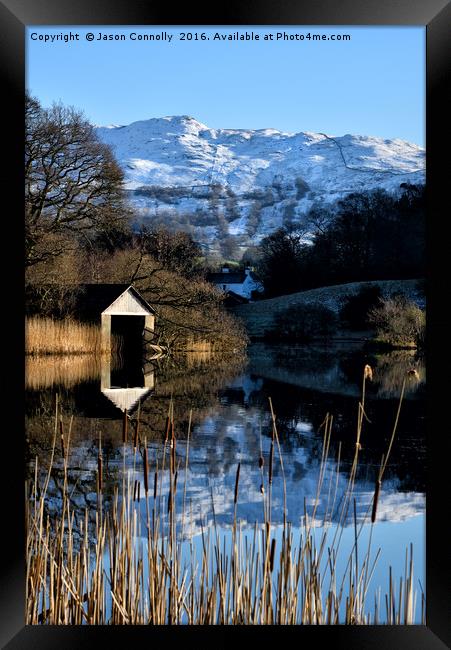 Rydalwater Boathouse Framed Print by Jason Connolly