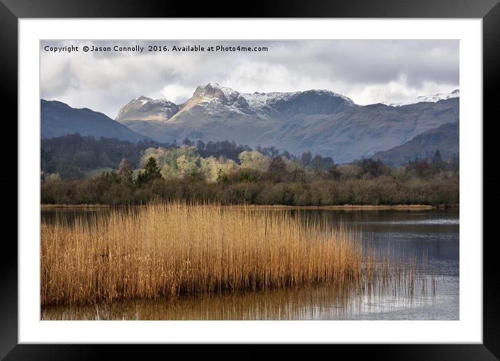 Elterwater Framed Mounted Print by Jason Connolly