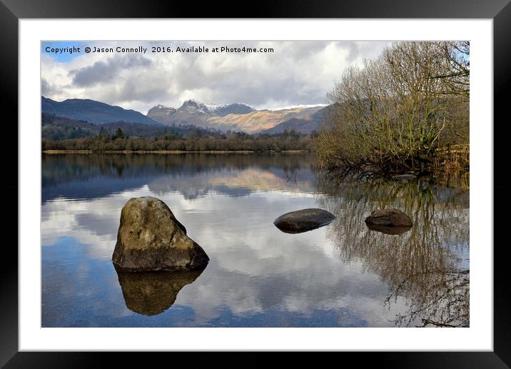 Elterwater, Cumbria Framed Mounted Print by Jason Connolly