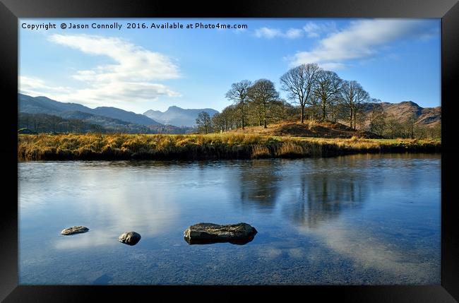 The Brathay Framed Print by Jason Connolly