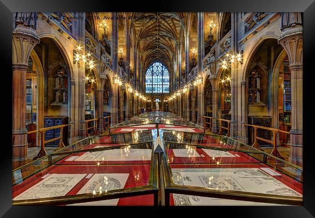 John Rylands Library, Manchester Framed Print by Jason Connolly