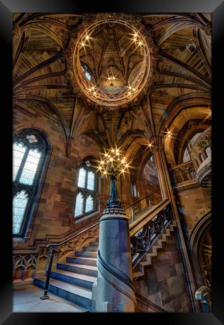 The Rylands Library, Manchester Framed Print by Jason Connolly