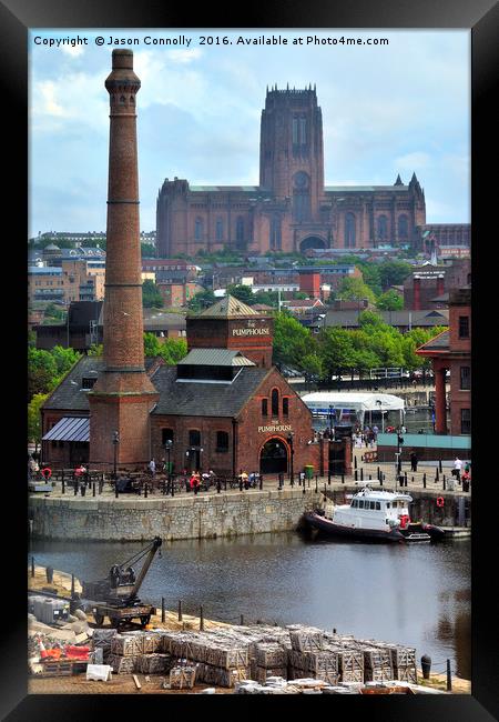 Liverpool Views Framed Print by Jason Connolly