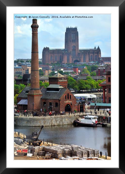 Liverpool Views Framed Mounted Print by Jason Connolly