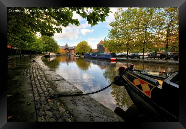 Bridgewater Canal, Manchester Framed Print by Jason Connolly