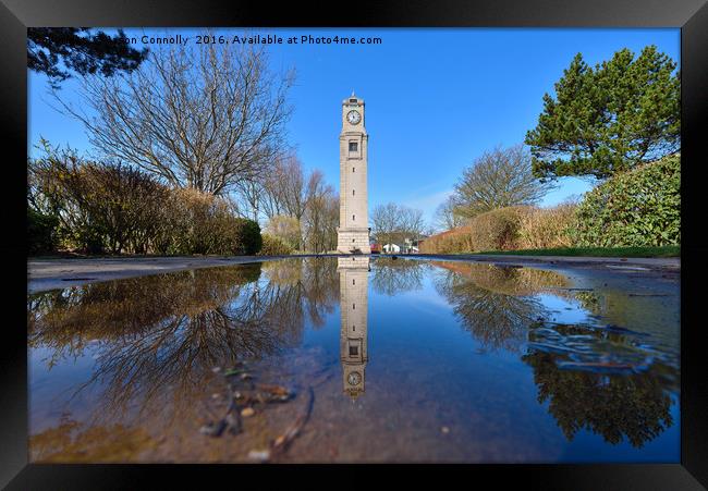 Cocker Memorial Clocktower Framed Print by Jason Connolly