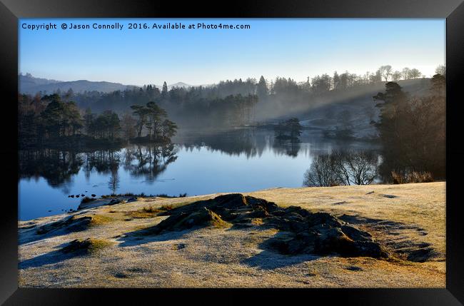 Tarn Hows, Lake District. Framed Print by Jason Connolly