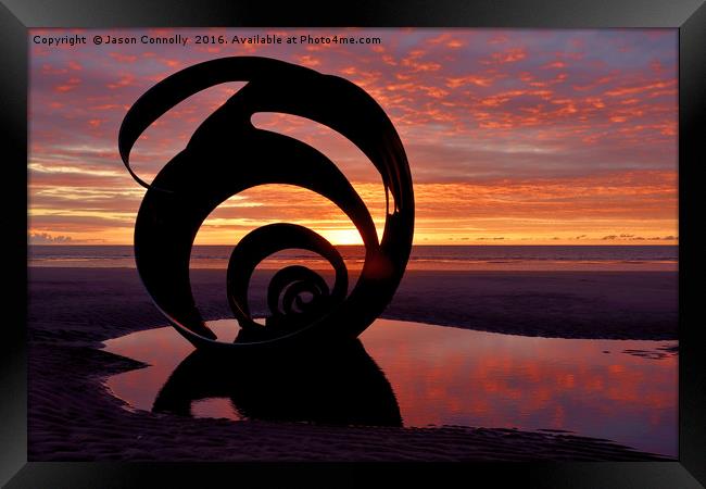 Mary's Shell, Cleveleys Framed Print by Jason Connolly