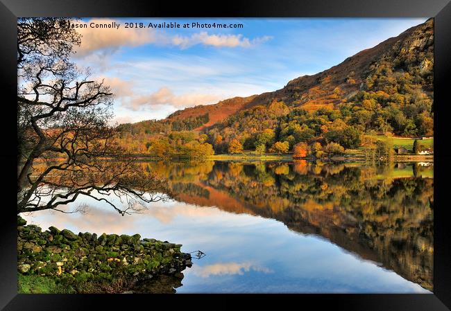 Rydalwater, Lake district. Framed Print by Jason Connolly